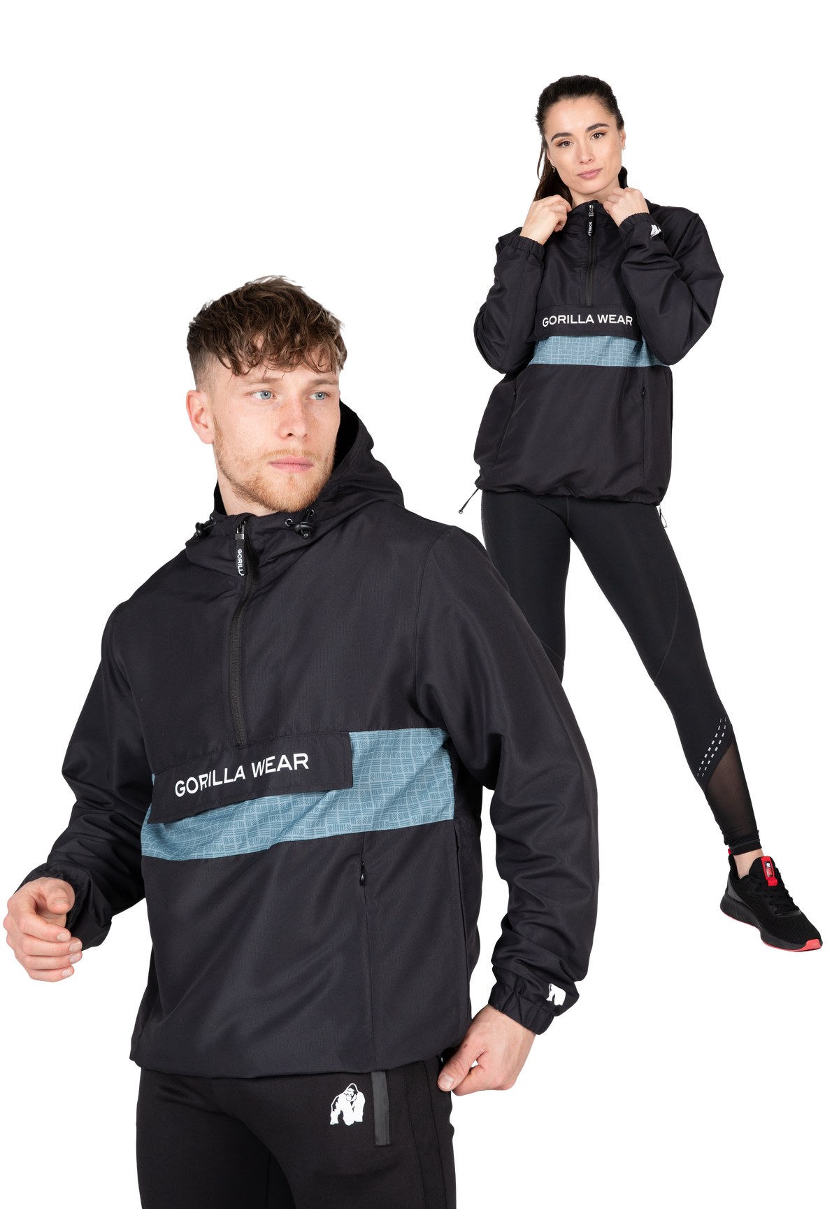 Gorilla Wear Bolton Windbreaker Jacket Black
