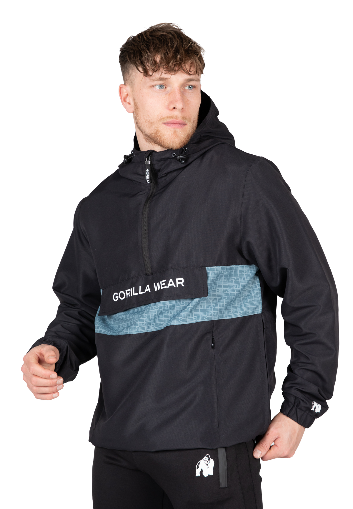 Gorilla Wear Bolton Windbreaker Jacket Black