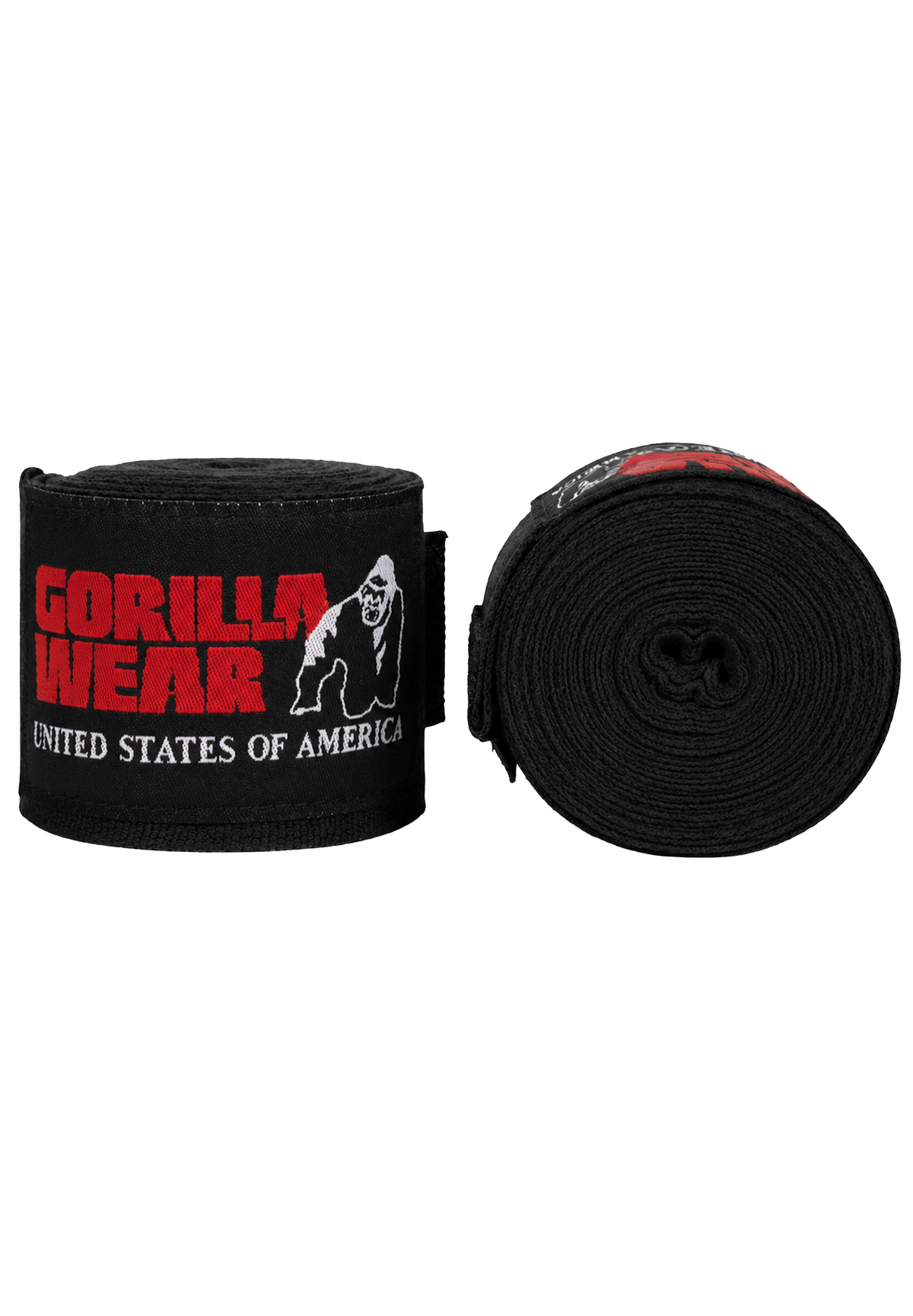 Gorilla Wear Boxing Hand Wraps Fight Gear Black