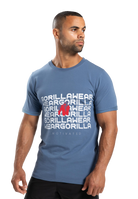 Gorilla Wear Bradley T-Shirt T-Shirt & Tops Coronet Blue