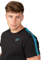 Gorilla Wear Chester T-shirt T-Shirt & Tops Black/Blue