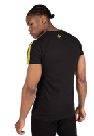 Gorilla Wear Chester T-shirt T-Shirt & Tops Black/Yellow