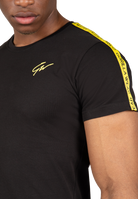 Gorilla Wear Chester T-shirt T-Shirt & Tops Black/Yellow