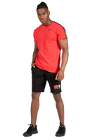 Gorilla Wear Chester T-shirt T-Shirt & Tops Red/Black