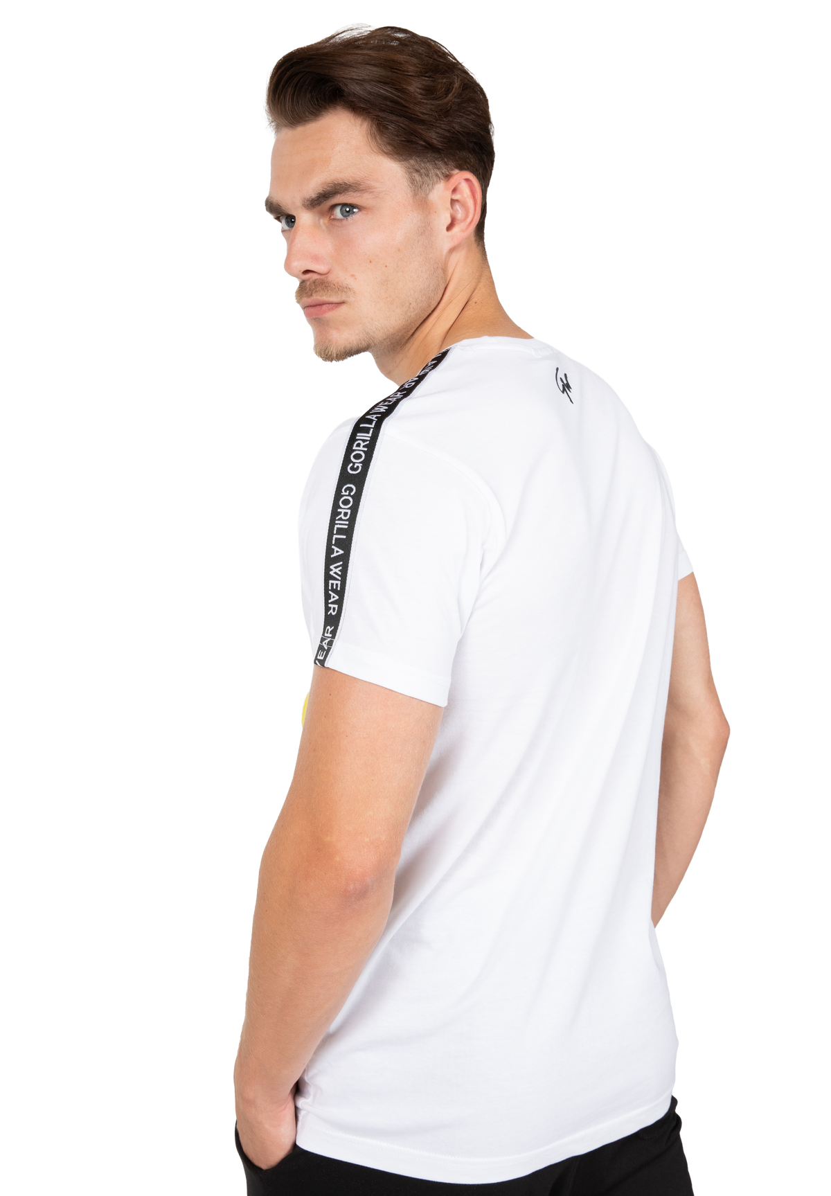 Gorilla Wear Chester T-shirt T-Shirt & Tops White/Black