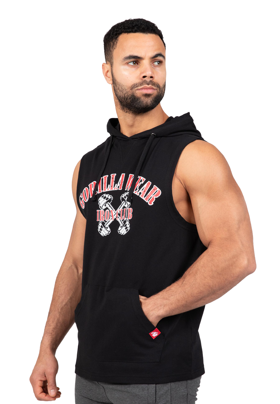 Gorilla Wear Chico S/L Hooded T-Shirt T-Shirt & Tops Black