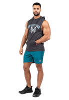 Gorilla Wear Chico S/L Hooded T-Shirt T-Shirt & Tops Dark Gray