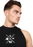 Gorilla Wear Cisco Drop Armhole Tank Top Tank Top Black/White