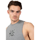 Gorilla Wear Cisco Drop Armhole Tank Top Tank Top Gray/Black