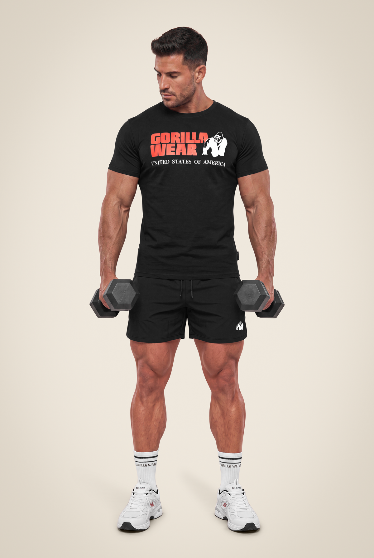 Gorilla Wear Classic T-Shirt T-Shirt & Tops Black