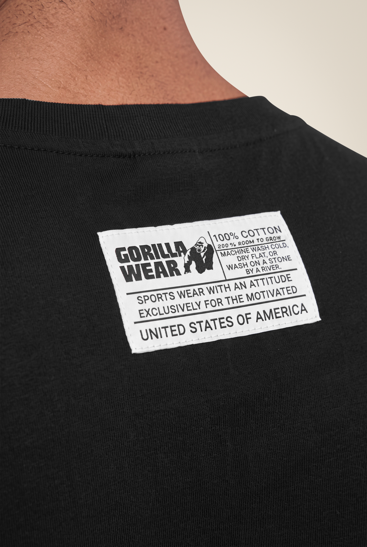 Gorilla Wear Classic T-Shirt T-Shirt & Tops Black