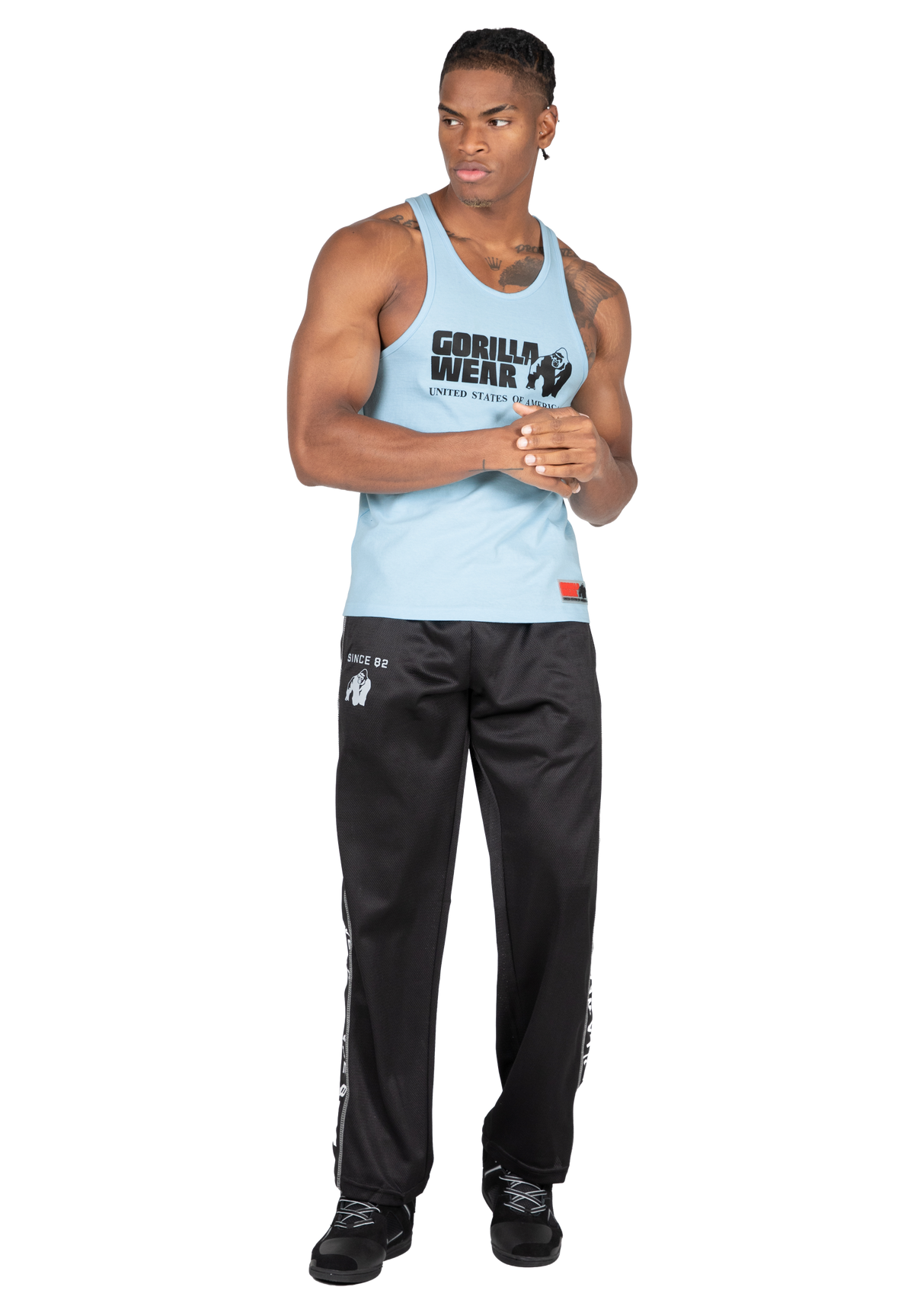 Gorilla Wear Classic Tank Top Tank Top Light Blue