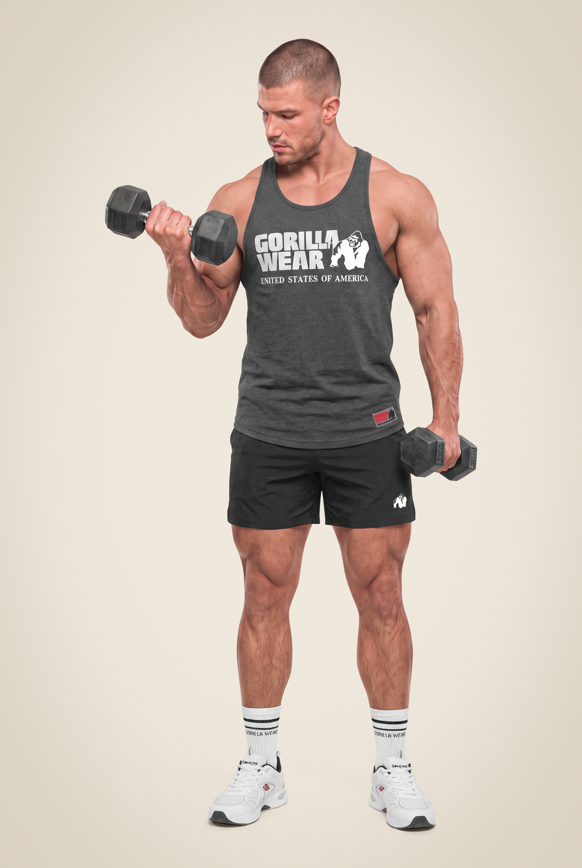 Gorilla Wear Classic Tank Top Tank Top Dark Gray