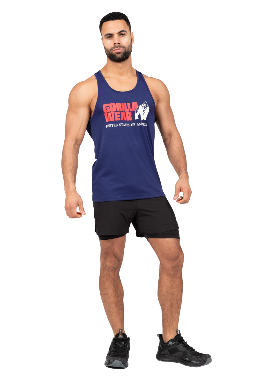 Gorilla Wear Classic Training Tank Top Tank Top Navy