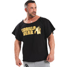 Gorilla Wear Classic Workout Top T-Shirt & Tops Black/Gold