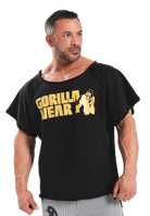 Gorilla Wear Classic Workout Top T-Shirt & Tops Black/Gold