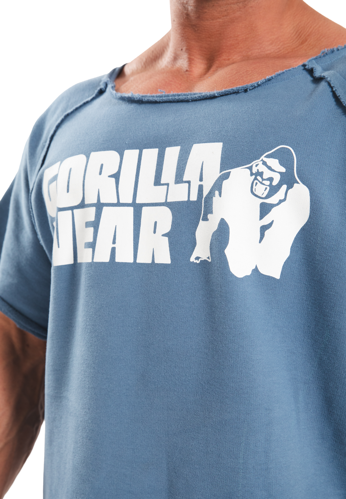 Gorilla Wear Classic Workout Top T-Shirt & Tops Coronet Blue