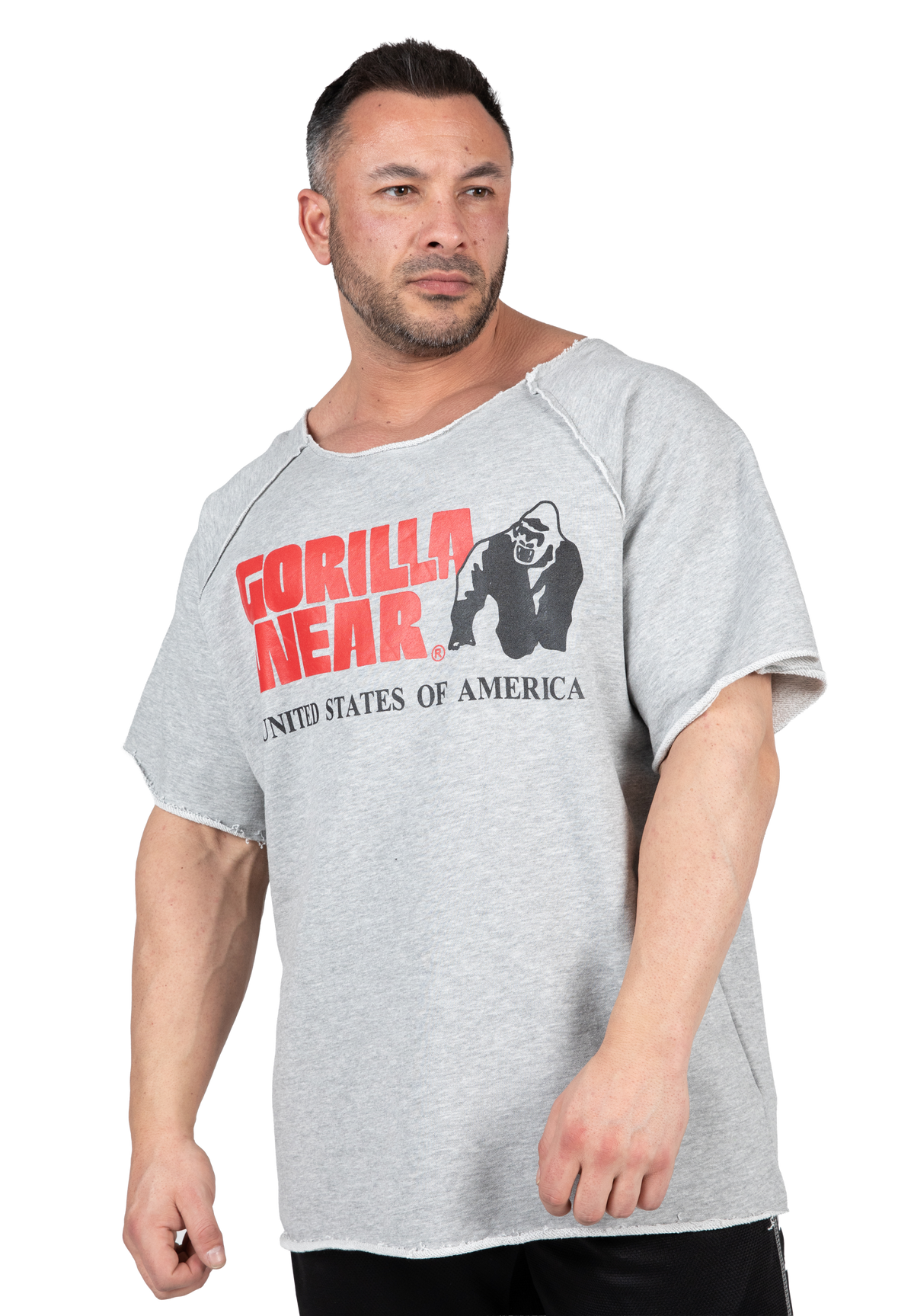 Gorilla Wear Classic Workout Top T-Shirt & Tops Gray