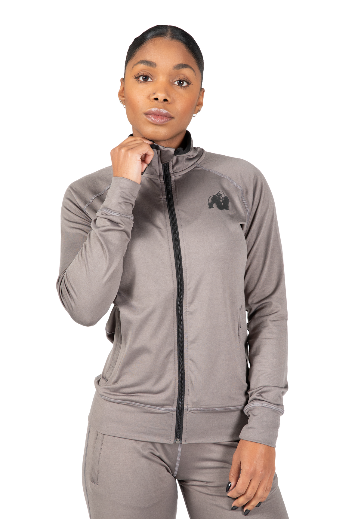 Gorilla Wear Cleveland Track Jacket Jacket Gray