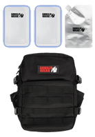 Gorilla Wear Clyde Meal Prep Backpack Gym Bags & Backpacks Black