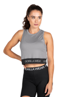 Gorilla Wear Colby Cropped Tank Top Tank Top Gray