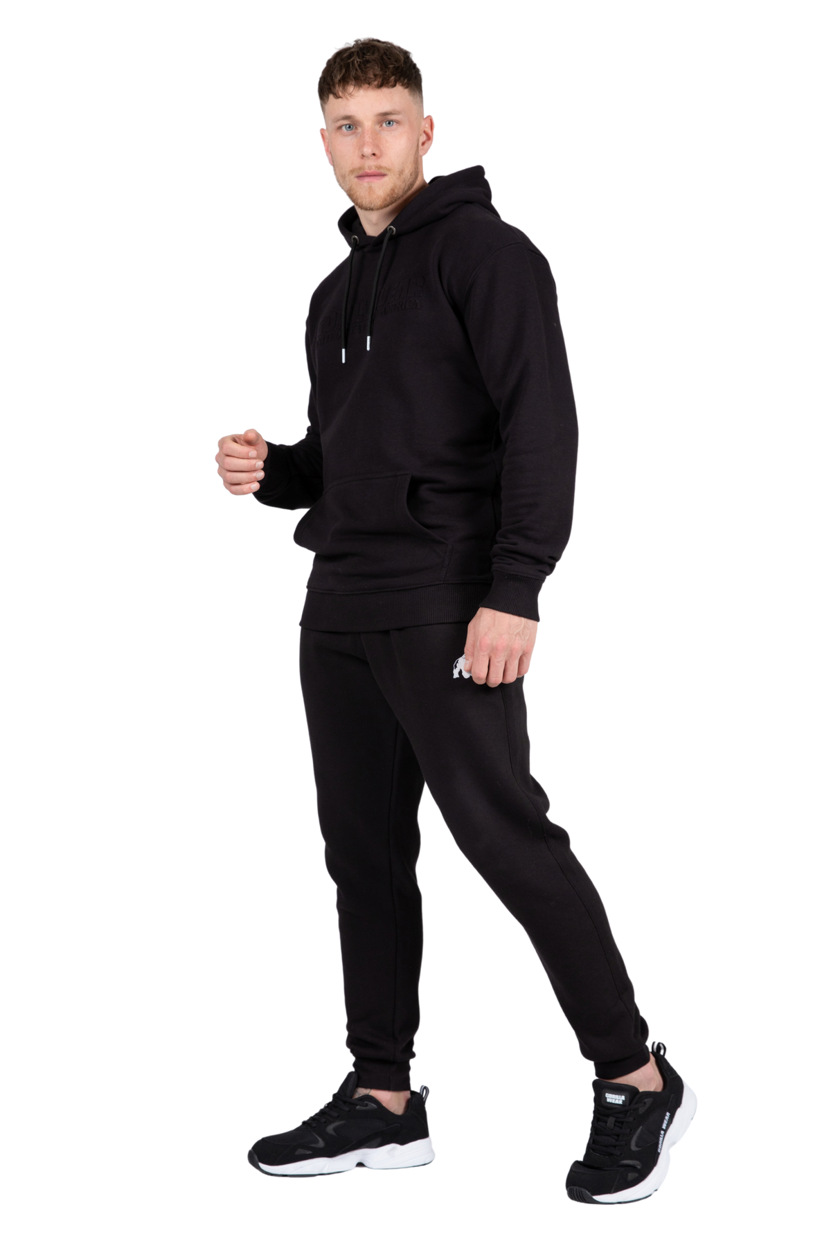 Gorilla Wear Crowley Men's Oversized Hoodie Hoodie & Sweatshirt Black