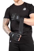 Gorilla Wear Dallas Wrist Wraps Gloves Workout Gloves & Grips Black