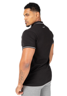 Gorilla Wear Delano Polo T-Shirt & Tops Black/White