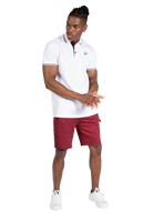 Gorilla Wear Delano Polo T-Shirt & Tops White/Black