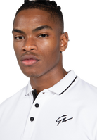 Gorilla Wear Delano Polo T-Shirt & Tops White/Black