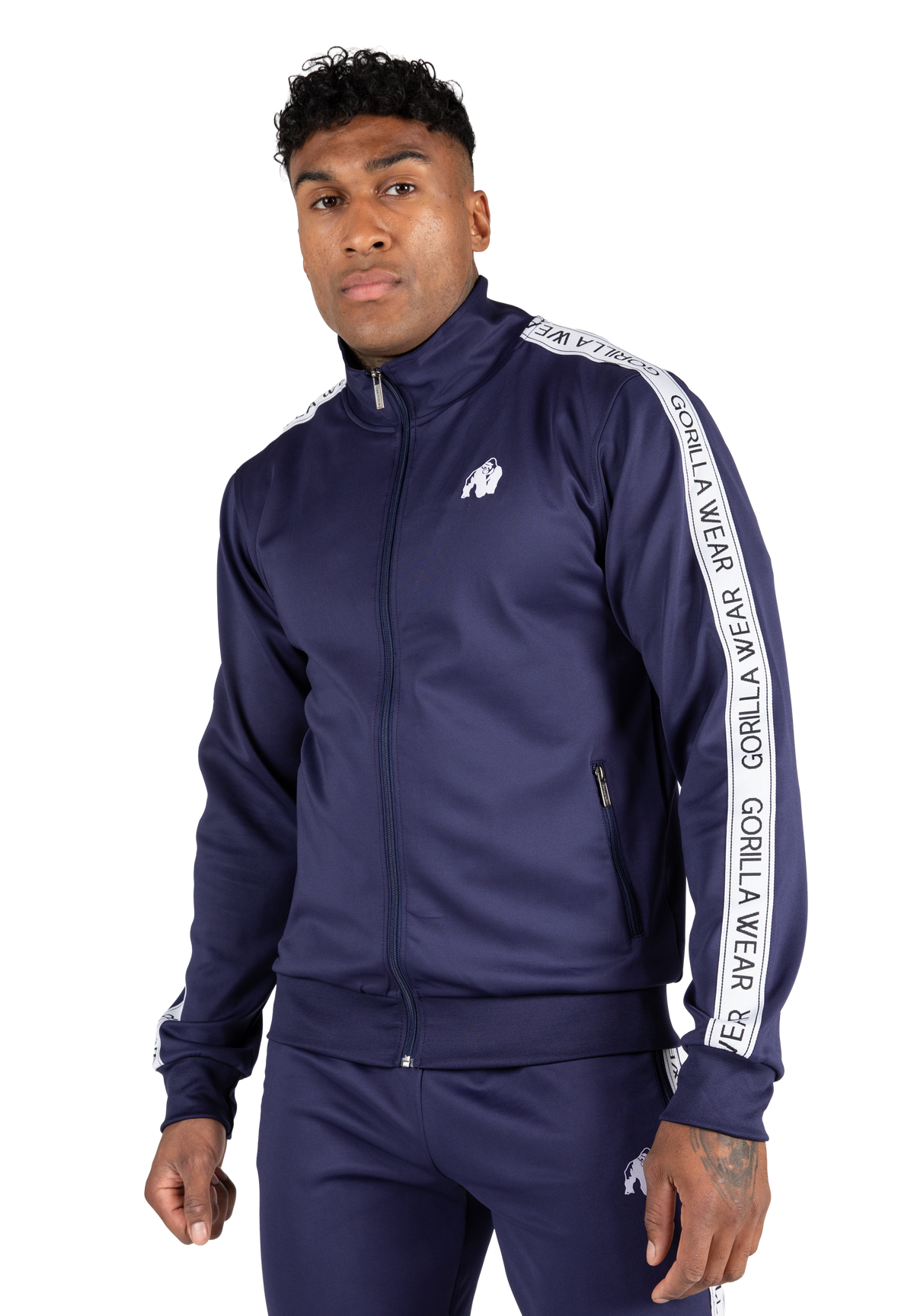 Gorilla Wear Delaware Track Jacket Jacket Navy