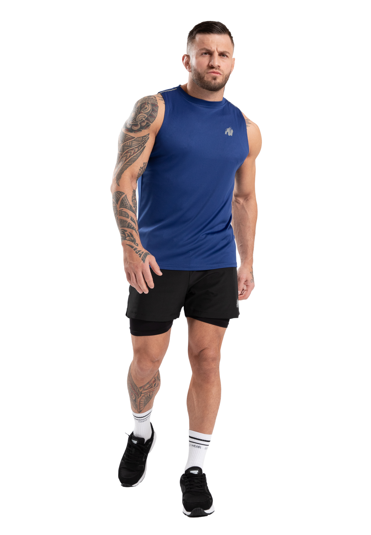 Gorilla Wear Easton Tank Top Tank Top Blue