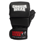 Gorilla Wear Ely MMA Sparring Gloves Fight Gear Black/White