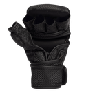 Gorilla Wear Ely MMA Sparring Gloves Fight Gear Black/White