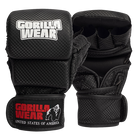 Gorilla Wear Ely MMA Sparring Gloves Fight Gear Black/White