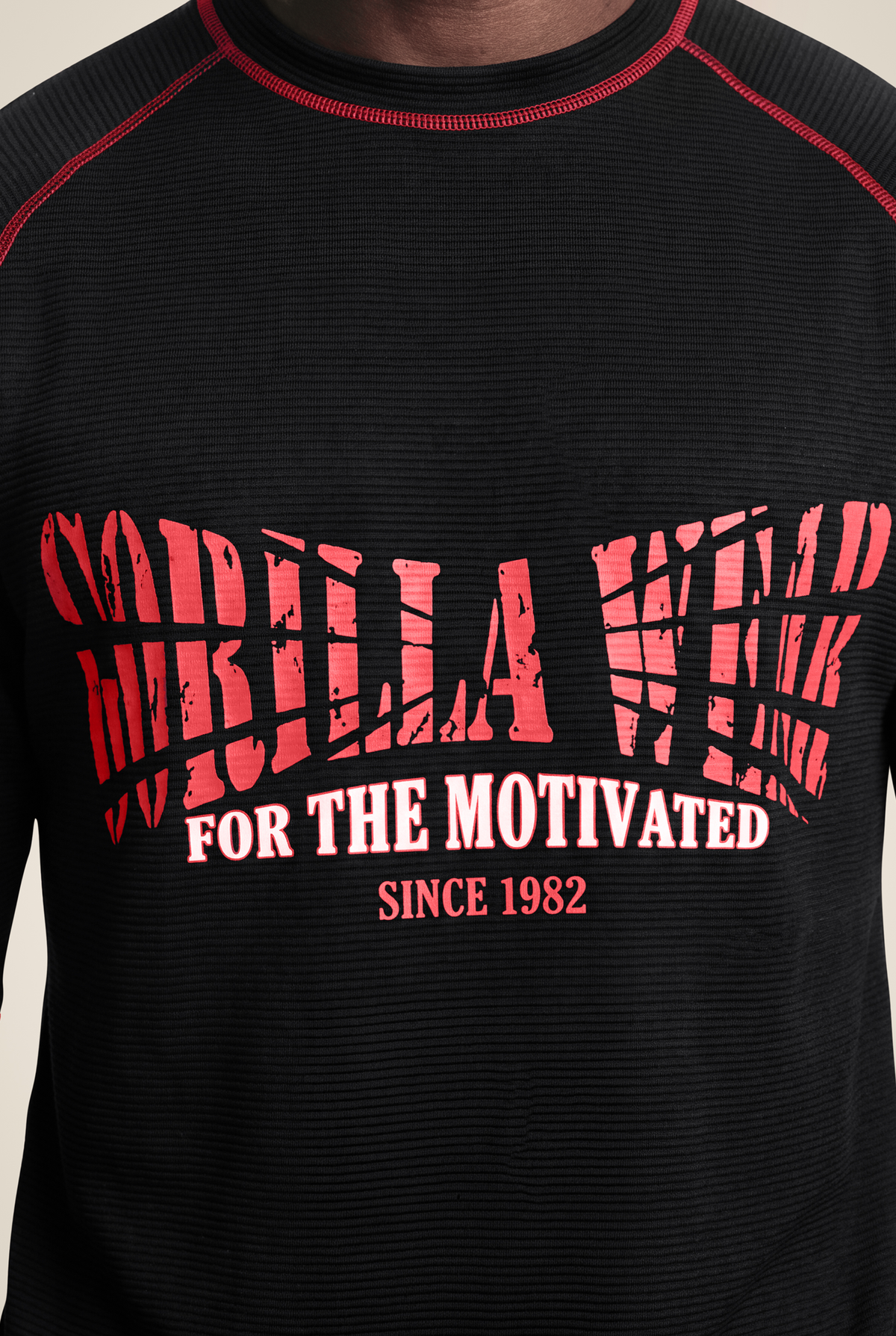 Gorilla Wear Finley Oversized T-Shirt T-Shirt & Tops Black/Red