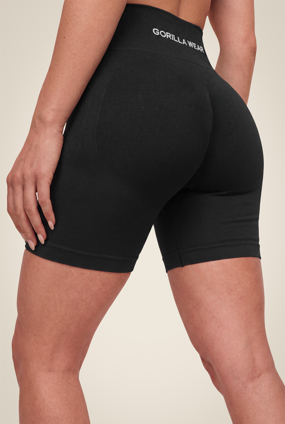Gorilla Wear Florence Seamless Contour Shorts Shorts Black