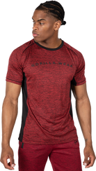 Gorilla Wear Fremont T-Shirt T-Shirt & Tops Burgundy Red/Black