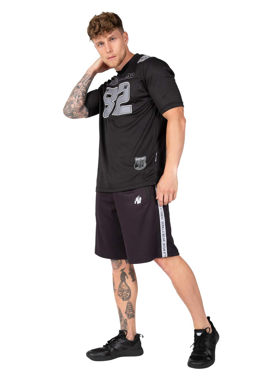 Gorilla Wear Fresno T-Shirt T-Shirt & Tops Black/Gray