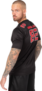 Gorilla Wear Fresno T-Shirt T-Shirt & Tops Black/Red