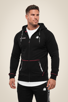Gorilla Wear Georgia Zipped Hoodie Hoodie & Sweatshirt Black