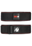 Gorilla Wear Gorilla Wear 4 Inch Premium Leather Lifting Belt Lifting Belts Black