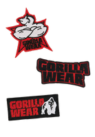 Gorilla Wear Gorilla Wear Beast Mode Legacy Patch Keychain Red
