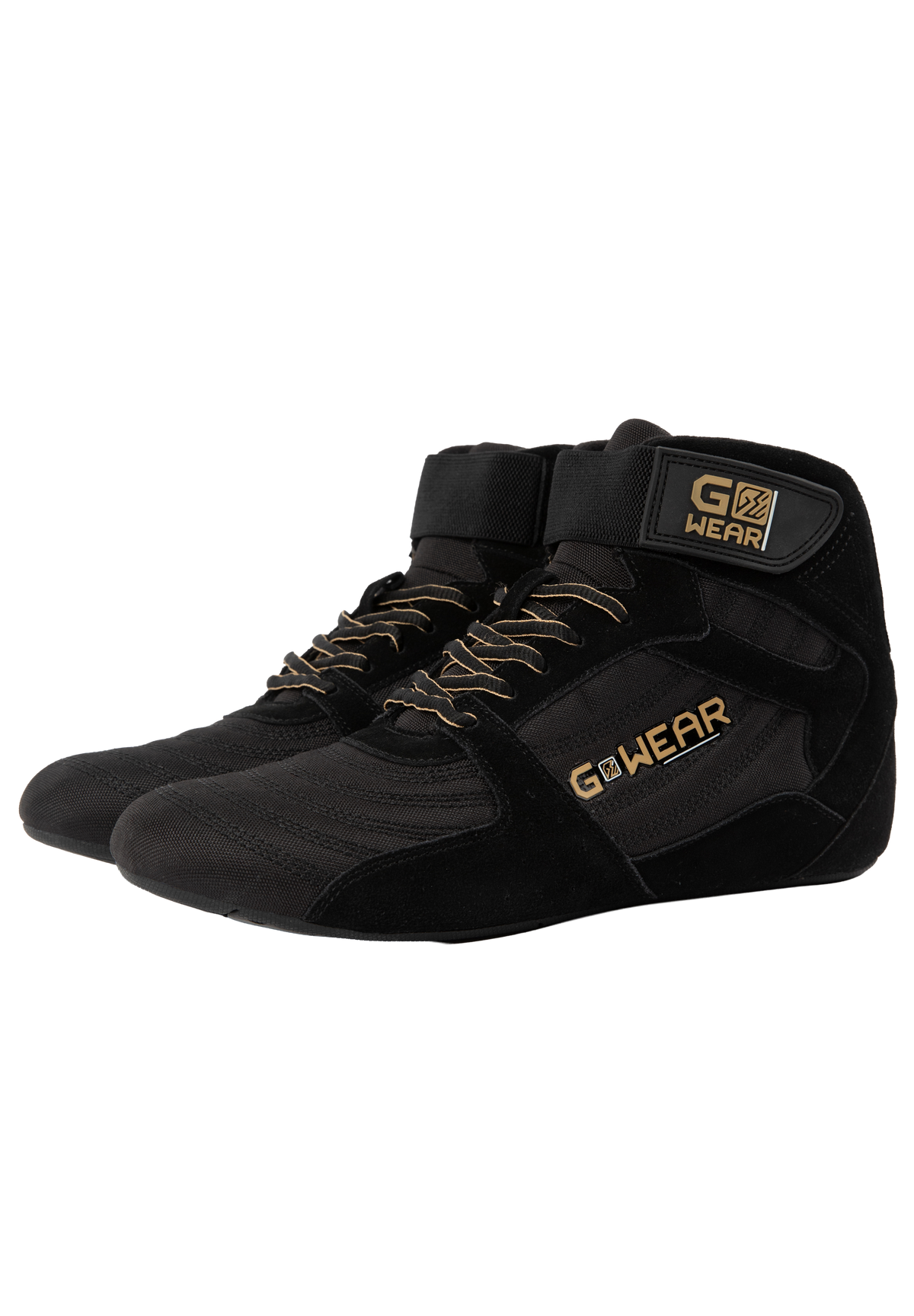 Gorilla Wear Gwear Pro High Tops Shoes Black/Gold