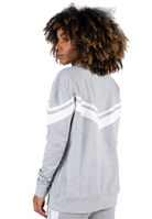 Gorilla Wear Hailey Oversized Sweatshirt Hoodie & Sweatshirt Gray Melange