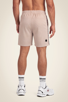 Gorilla Wear Harvey Track Shorts - Beige - Back View