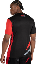 Gorilla Wear Hornell T-Shirt T-Shirt & Tops Black/Red