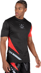 Gorilla Wear Hornell T-Shirt T-Shirt & Tops Black/Red