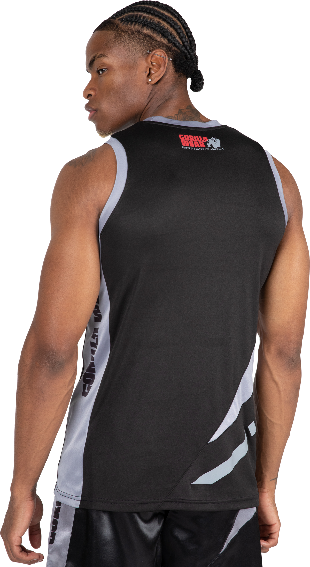 Gorilla Wear Hornell Tank Top Tank Top Black/Gray