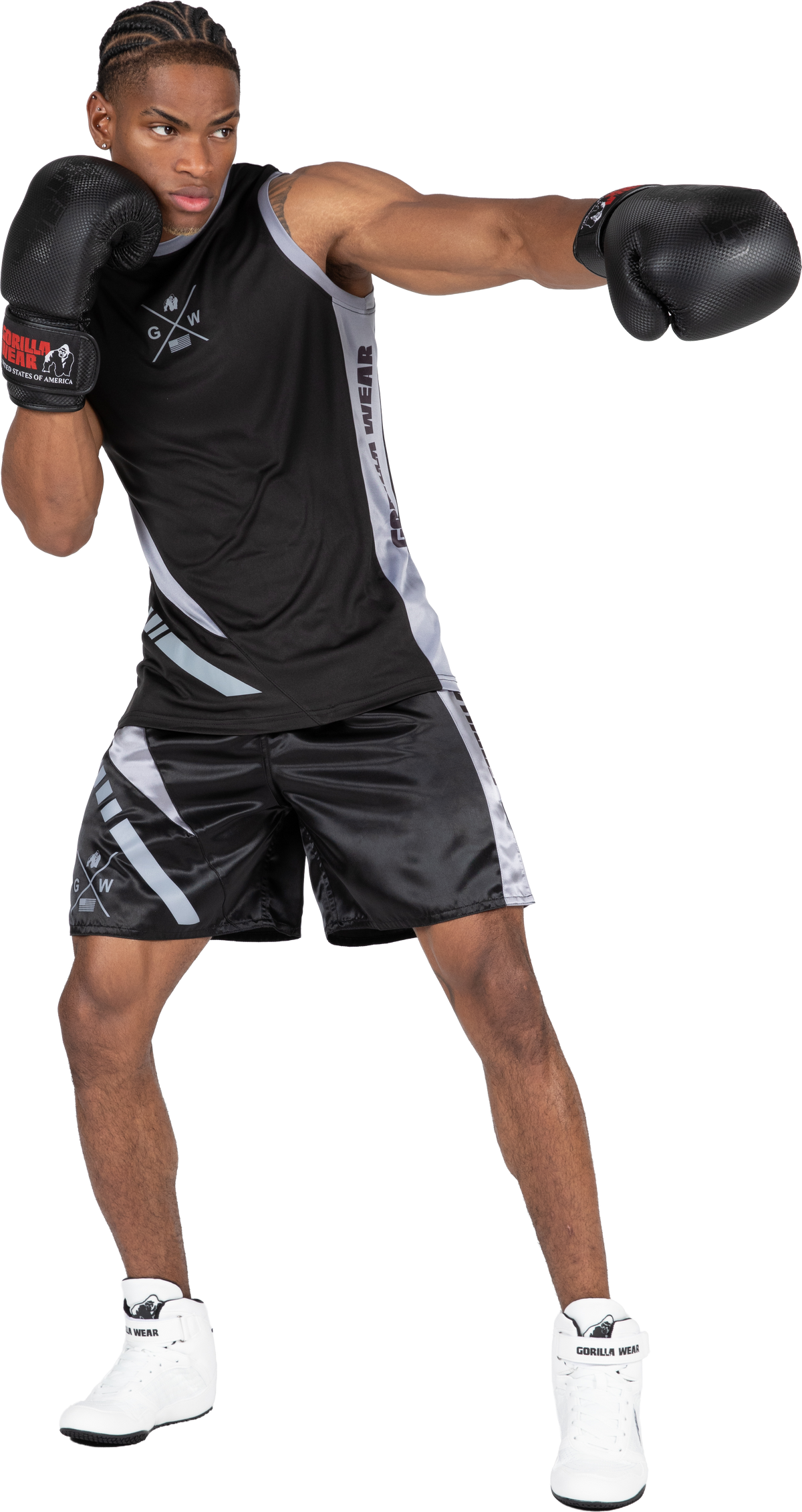 Gorilla Wear Hornell Tank Top Tank Top Black/Gray